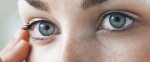 woman and eyebrows