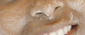 Woman Receiving a Facial